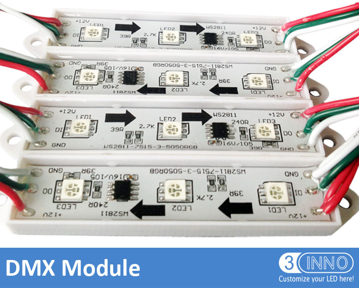 Module de LED DMX (75x15mm)
