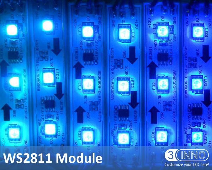 WS2811 Module de LED (75x15mm)