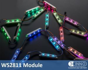 RGB LED Pixel Module Noël Module lumière IP65 Module LED 12V LED Module Pixel Module léger WS2811 Pixel Module Pixel RVB Module Pixel LED 4.5W LED Module IP65 Module
