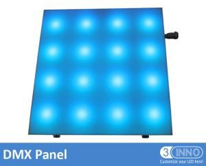 DMX rétroéclairage Pixel LED Pixel panneau LED panneau Pixel carré LED panneau IP40 panneau LED RGB Pixel mur panneau vidéo panneau LED Backlight Pixels RGB panneau