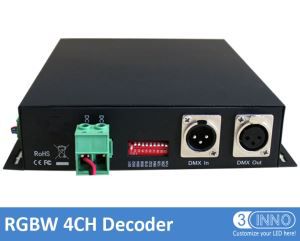 DMX LED Driver 4 canaux PWM décodeur RGBW décodeur convertisseur LED WS2801 décodeur RVB DMX décodeur 4 canaux DMX décodeur